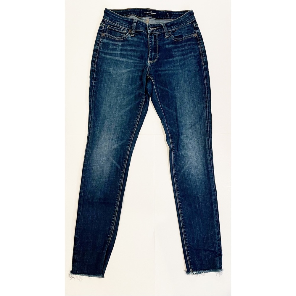 Lucky brand ankle blue jeans
